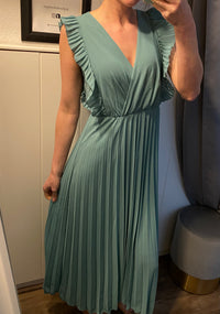 wasabi Plisseekleid Glücksboutique