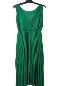 Plissiertes Kleid in vers. Farben