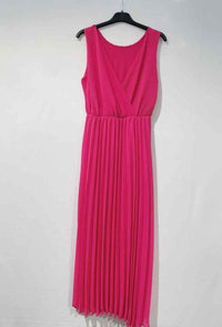 Plissiertes Kleid in vers. Farben