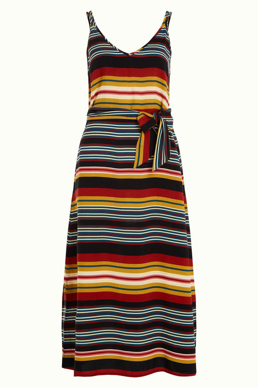 Nadya Midi Dress Maxim Stripe King Louie -Gluecksboutique®