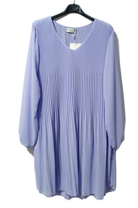 flieder Plisseekleid Minikleid  - Gluecksboutique®