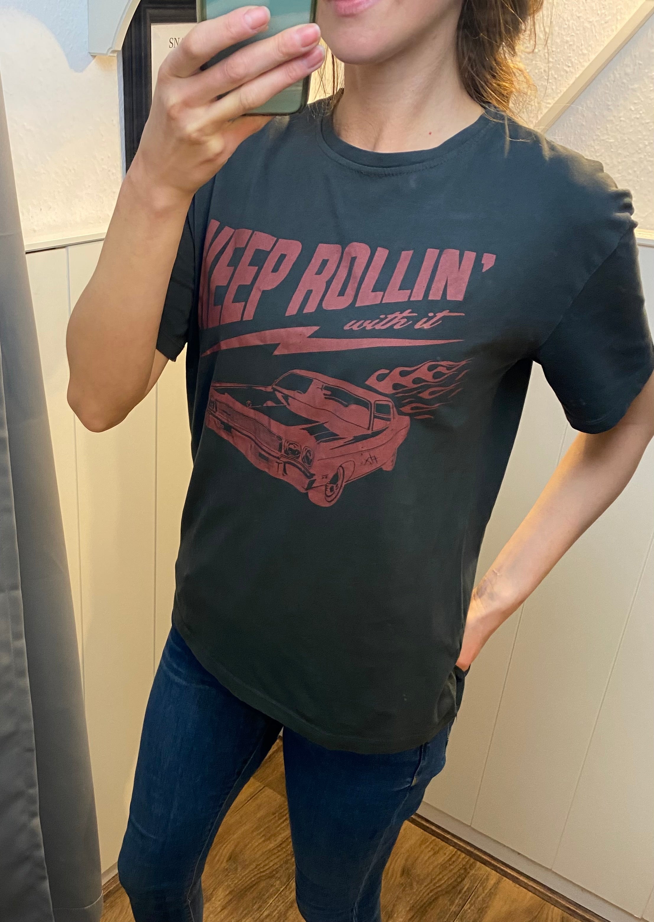 Keep Rollin Vintage Shirt - Gluecksboutique®