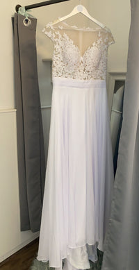 Boho Hochzeitskleid mit Spitze - Gluecksboutique®