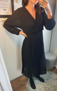 Plisseekleid, in vers. Farben - Gluecksboutique®