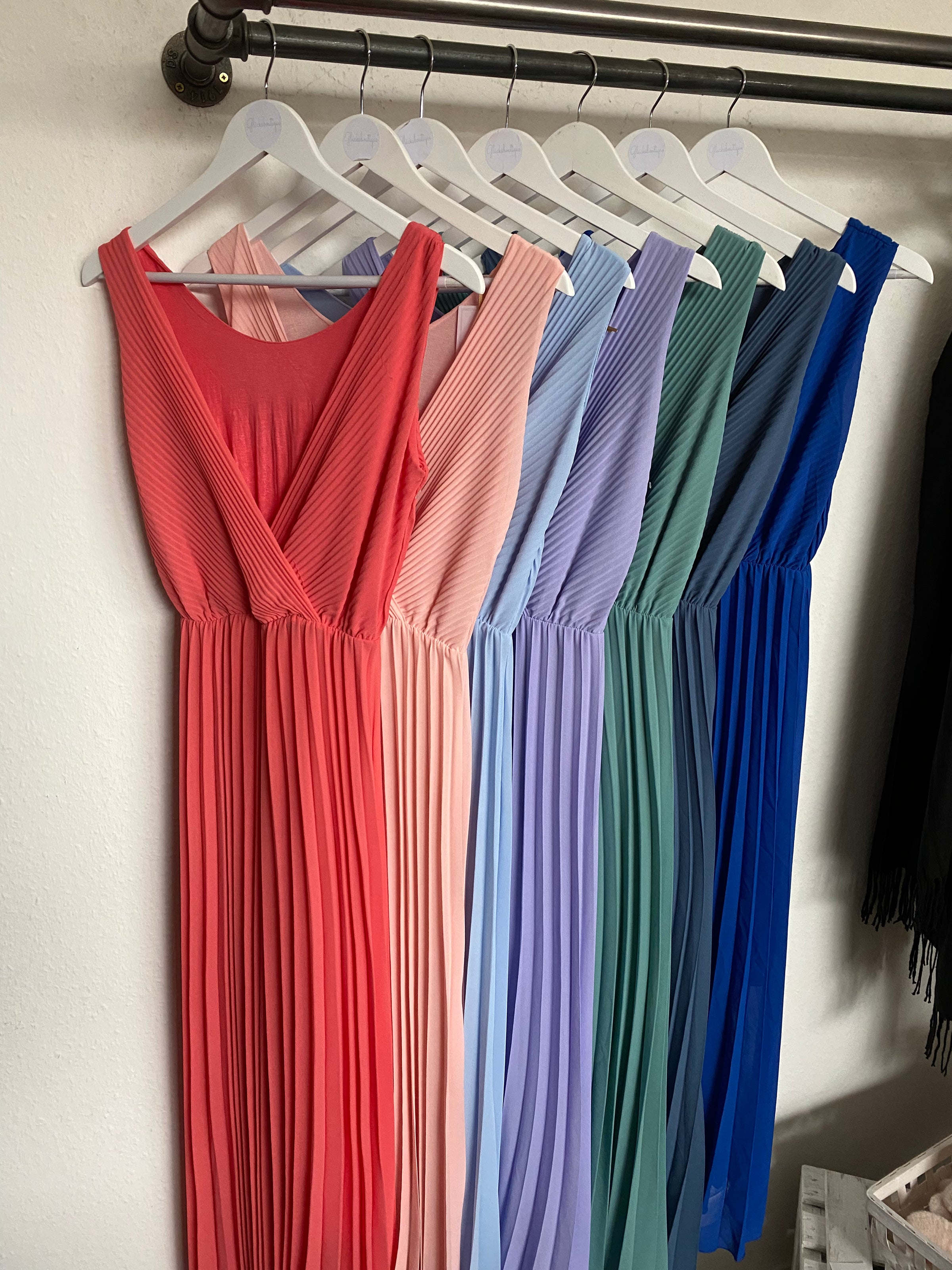 Plissee Kleid - Gluecksboutique