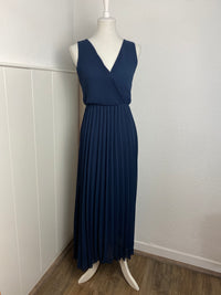 Plissiertes Kleid in vers. Farben - Gluecksboutique®