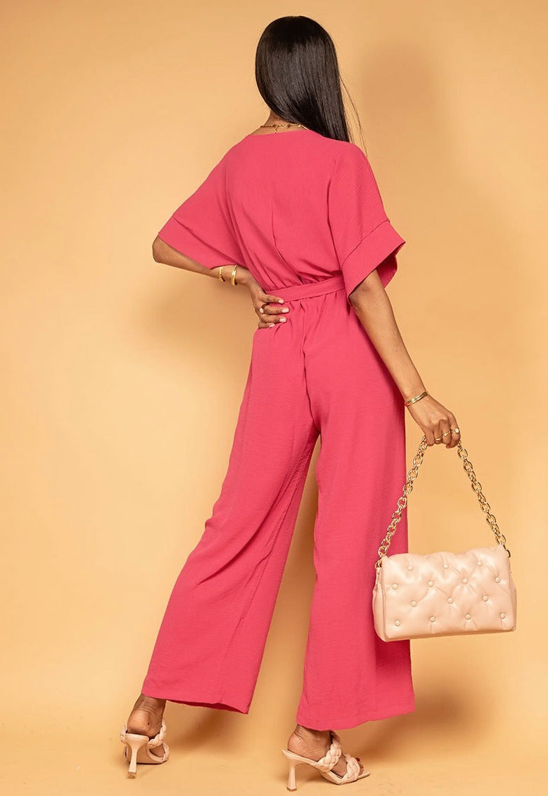 Jumpsuit in vers. Farben - Gluecksboutique®
