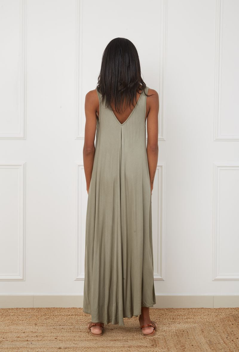 Feel Free Maxikleid in Vers. Farben - Gluecksboutique®