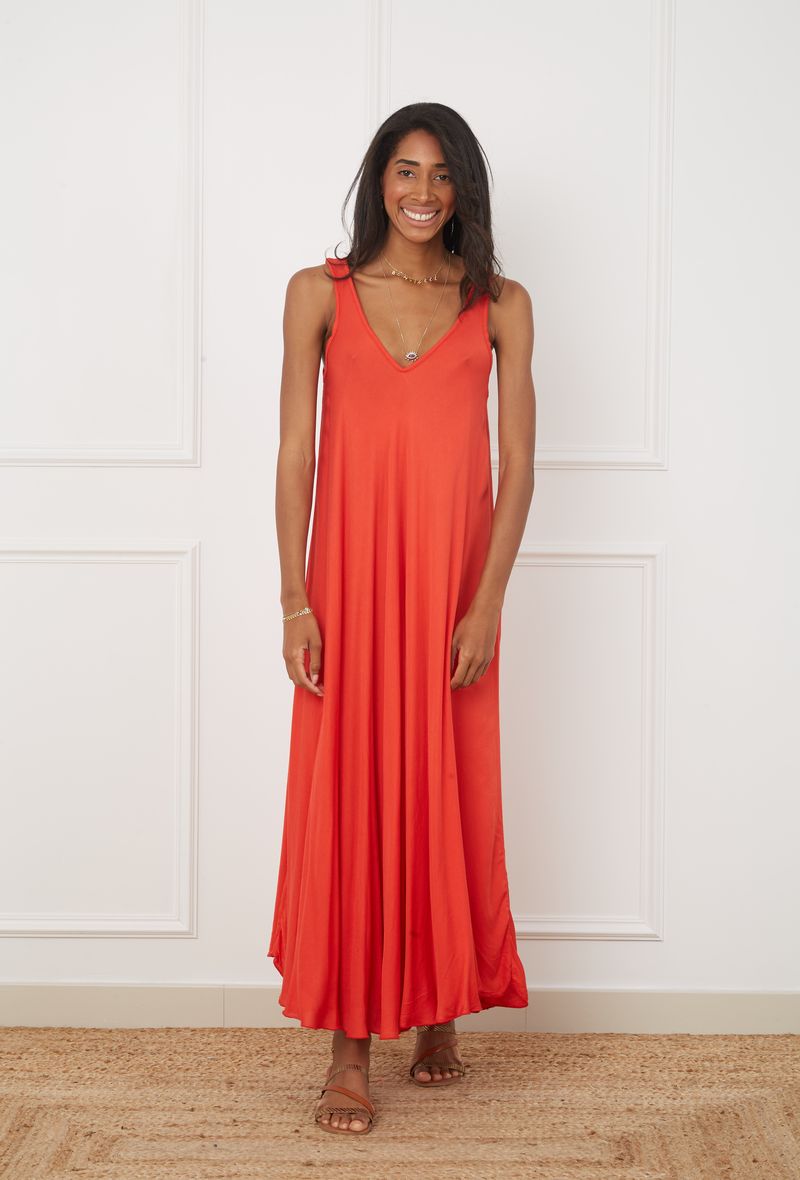 Feel Free Maxikleid in Vers. Farben - Gluecksboutique®