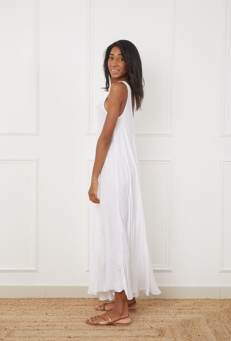 Feel Free Maxikleid in Vers. Farben - Gluecksboutique®