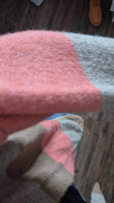 Cardigan mit Streifen