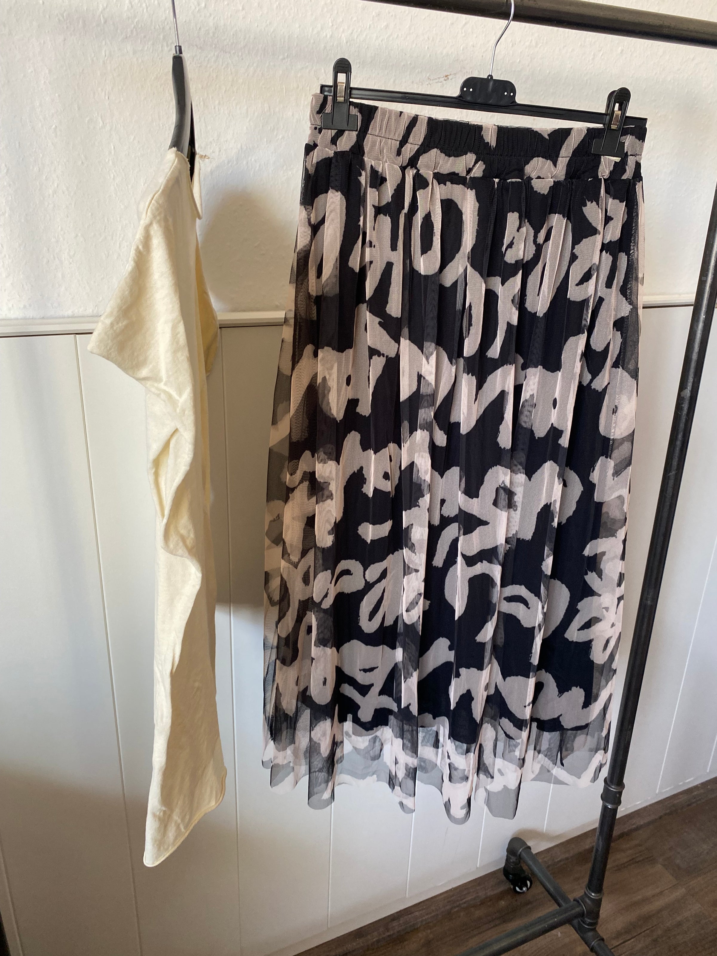 Tüllrock mit Print