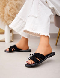 Sandalen Slipper schwarz