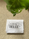 T-Shirt weiß La Vie Est Belle - Gluecksboutique®
