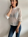 Spitzenbluse Cotton, vers. Farben