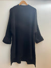 schwarz Pullover mit Schlitz Gluecksboutique®