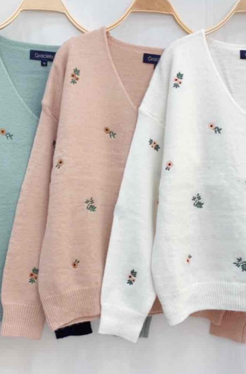 V Neck Pullover Gluecksboutique®