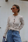 Cardigan beige - Gluecksboutique