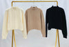 Pullover mit Stehkragen - Gluecksboutique®