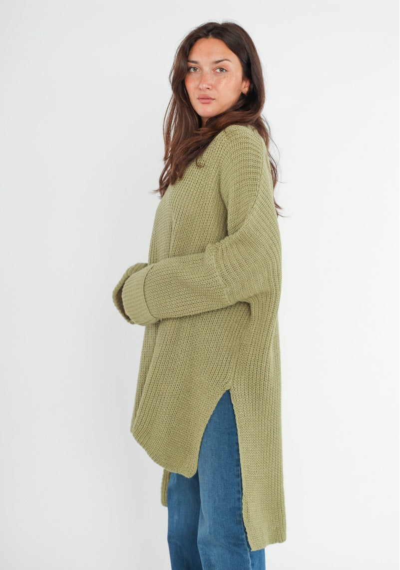 Pullover mit Schlitz Gluecksboutique®