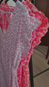 Kleid mit Rüschen, vers. Farben