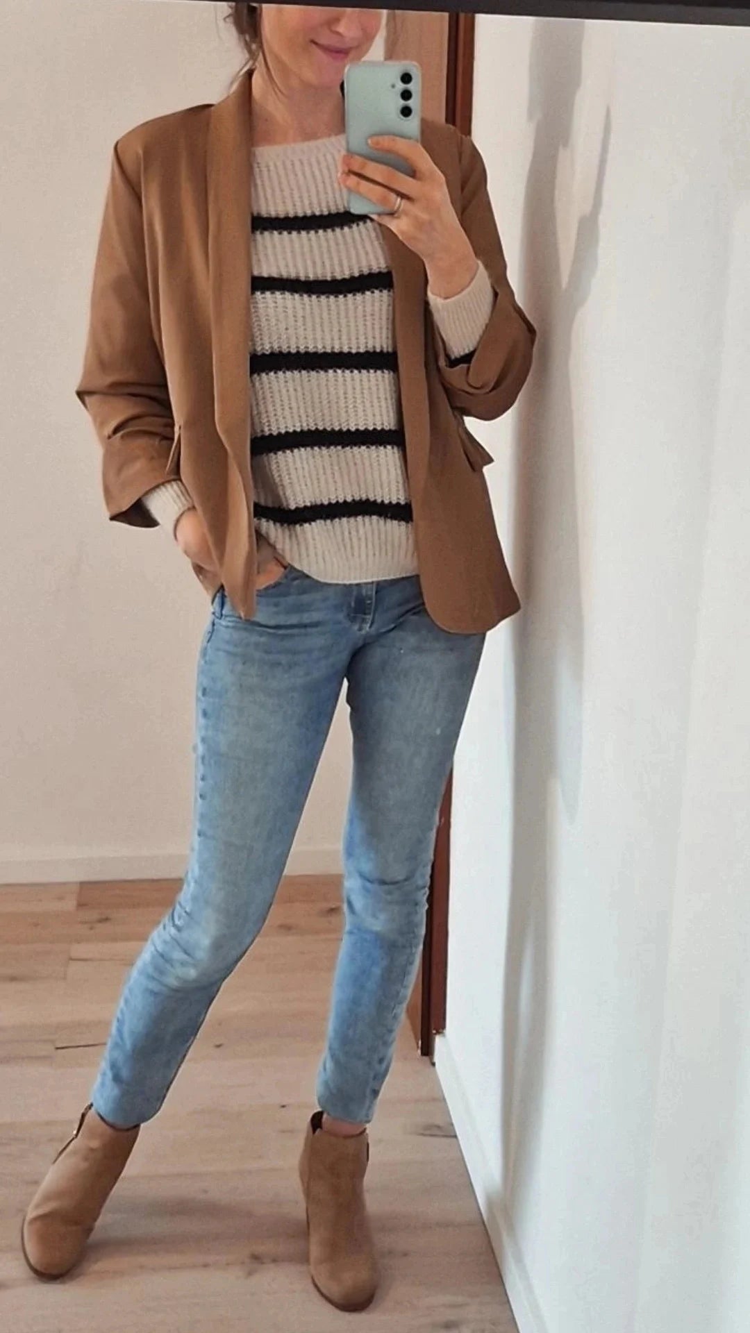 Blazer mit gerafften Ärmeln, vers. Farben