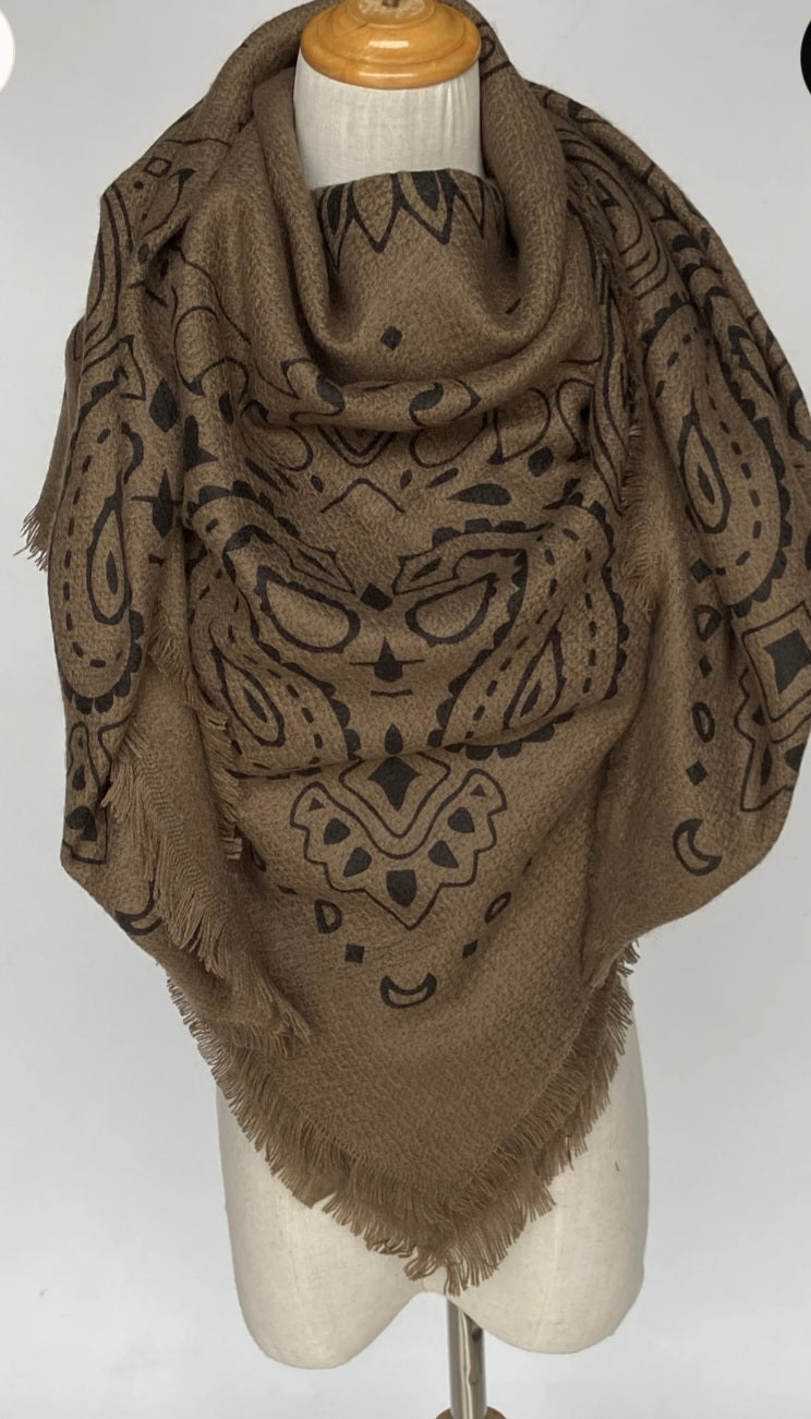 Bandana Scarf - Taupe JETZT VORBESTELLEN