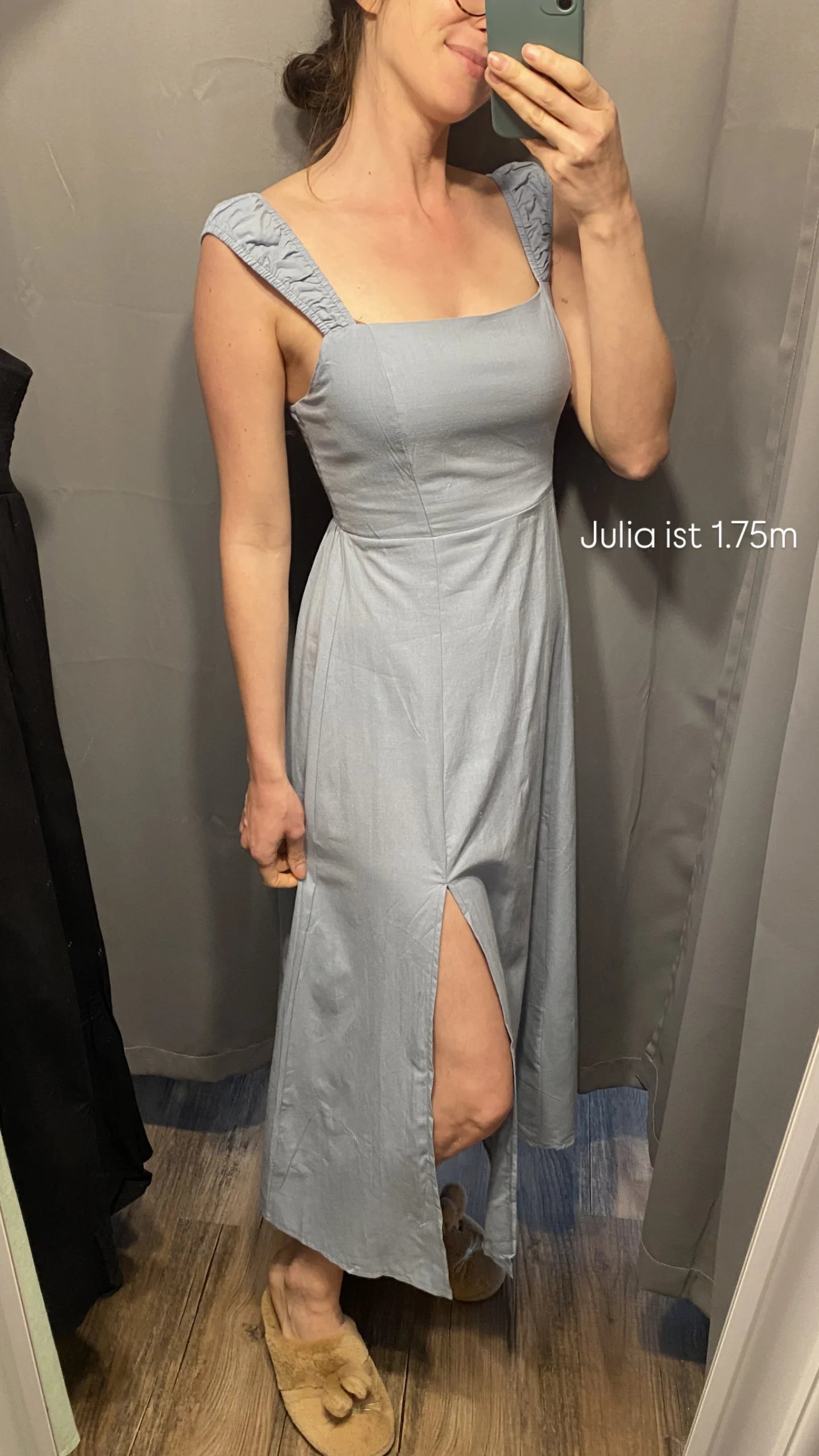 Trägerkleid in vers. Farben – Langes Sommerkleid aus Baumwolle