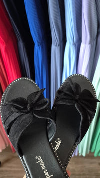 Sandalen Slipper schwarz