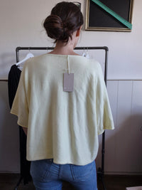 V Neck Pullover kurzarm, vers. Farben
