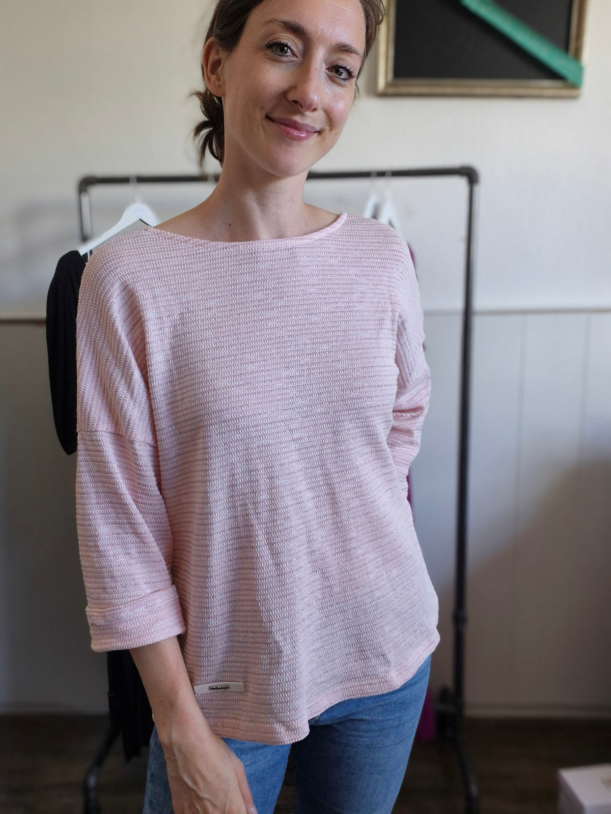 Shirt mit Schleife