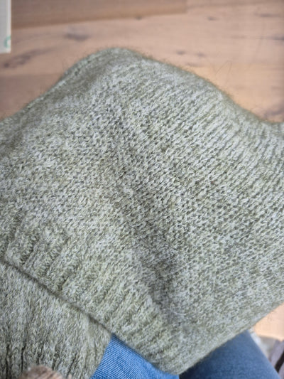 Cardigan mit Mohair, in vers. Farben