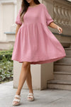 Musselin Minikleid