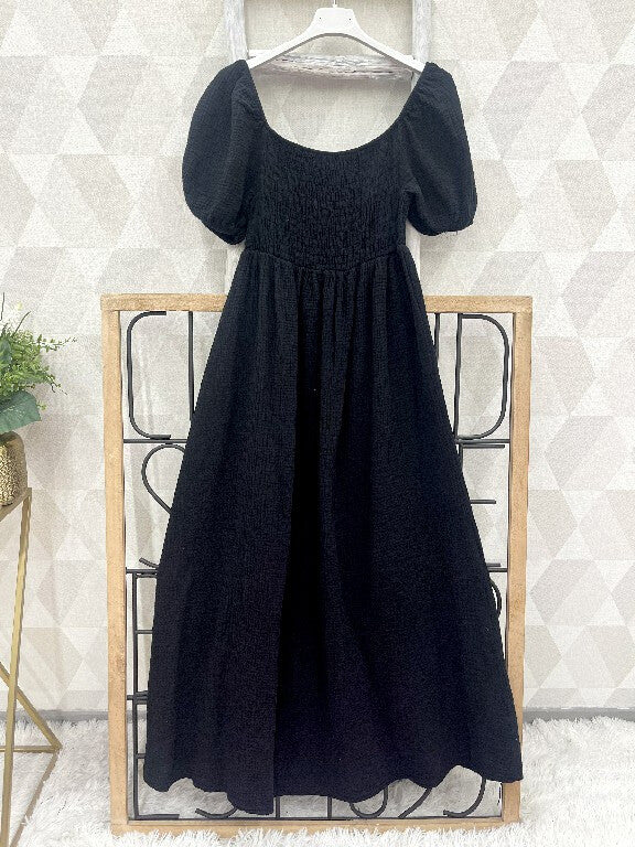 Musselin Maxikleid