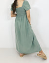 Musselin Maxikleid