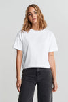 Gina Tricot Basic Tee weiß - Gluecksboutique®