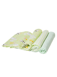 Sass & Belle Musselintuch Bauernhof 3er Set Baumwolle - Gluecksboutique®