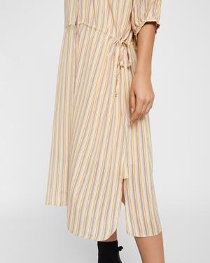 Go SS Kleid aus Seidemix - Gluecksboutique®