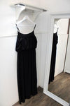 Maxikleid Nova schwarz - Gluecksboutique®