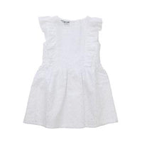 weißes Bio-Baumwollkleid - Gluecksboutique®
