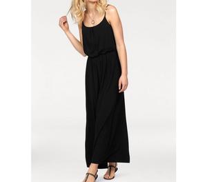 Maxikleid Nova schwarz - Gluecksboutique®
