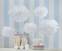 PomPoms 5 er Set - Gluecksboutique®