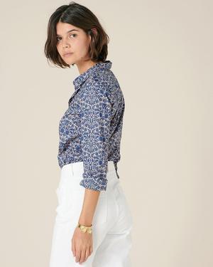 Bluse Britanny Garance Blue - Gluecksboutique®