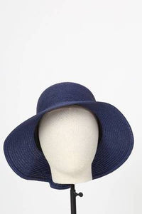 Bowhat Hut mit Schleife navy - Gluecksboutique®
