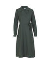Kleid Otilia Regan Stripe Climbing Ivy Black Stripe - Gluecksboutique®