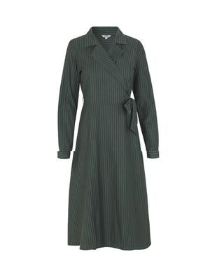 Kleid Otilia Regan Stripe Climbing Ivy Black Stripe - Gluecksboutique®