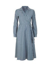 Kleid Otilia Regan Stripe Blue Mirage - Gluecksboutique®