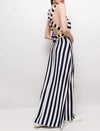 gestreiftes Maxikleid - Gluecksboutique®