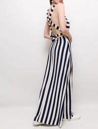 gestreiftes Maxikleid - Gluecksboutique®