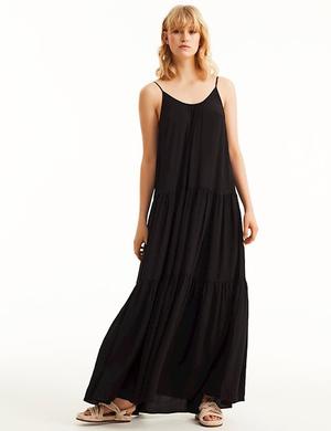 Maxikleid Vali schwarz - Gluecksboutique®